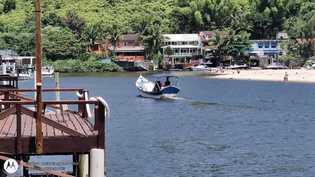 Barra Do Una Beach House Em Frente Ao Rio E A Praia Apartment Sao Sebastiao  Bagian luar foto