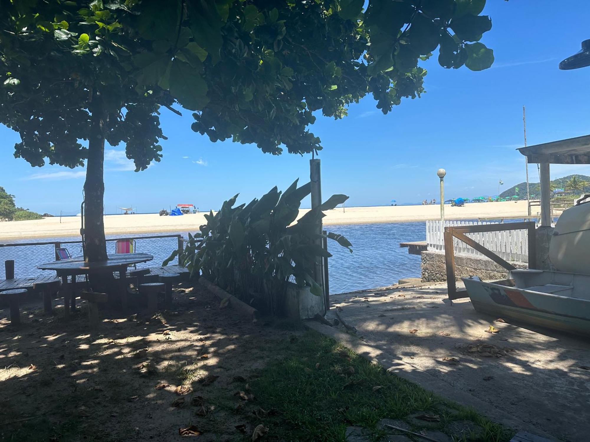 Barra Do Una Beach House Em Frente Ao Rio E A Praia Apartment Sao Sebastiao  Bagian luar foto